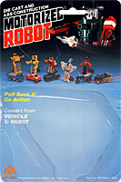 Alt Mode Card Back for Jet Motorized Robot MC Toy