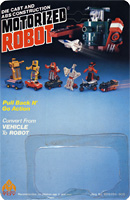 Alt Mode Cardback for Pick Up Camper Motorized Robot MC Toy