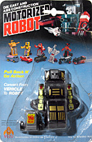 Pick Up Camper Motorized Robot on Macau Card MC Toy