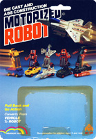 Alt mode Cardback for Truck Motorized Robot Rainbow Toys