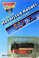 Train Motorized Robots BHS Wheels on Card