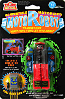 Cannonball MotoRobot Red, Blue and Black Imperial Die-Cast on Card