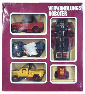 Verwandlungs-Roboter Box Set from Quelle