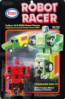 Robot Racer Command Van on Card