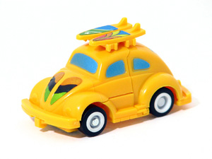 Surf-Finder in Yellow Volkswagen Beetle Mode