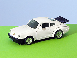 Porsche 930 Turbo White Baron Von Joy Machine Robo