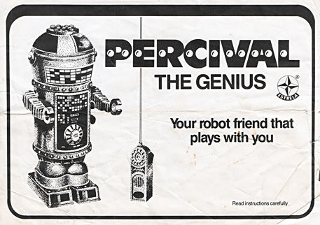 Percival the Genius Robot Instruction Manual