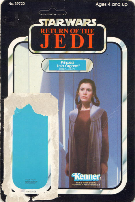 Leia Organa rotj77a 77 Back Backing Card / Cardback Jedi