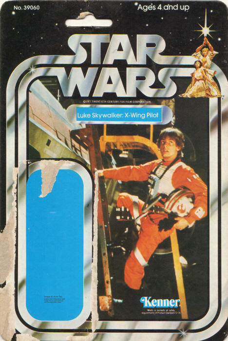 Luke Skywalker X-Wing Pilot sw20b 20 Back Backing Card / Cardback